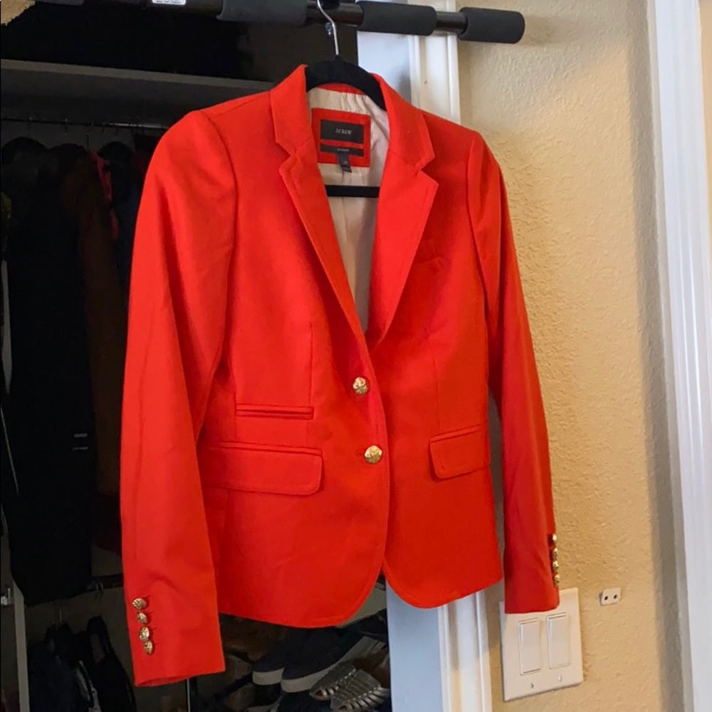 JCrew wool schoolboy blazer 00